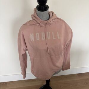 NOBULL women’s Dusty Pink Hoodie Sweatshirt